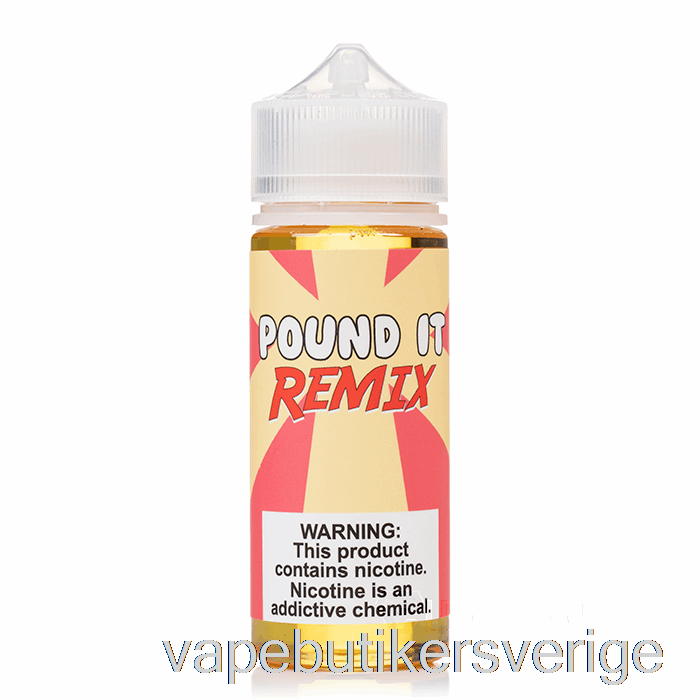 Vape Sverige Pound It Remix - Food Fighter - 120ml 3mg